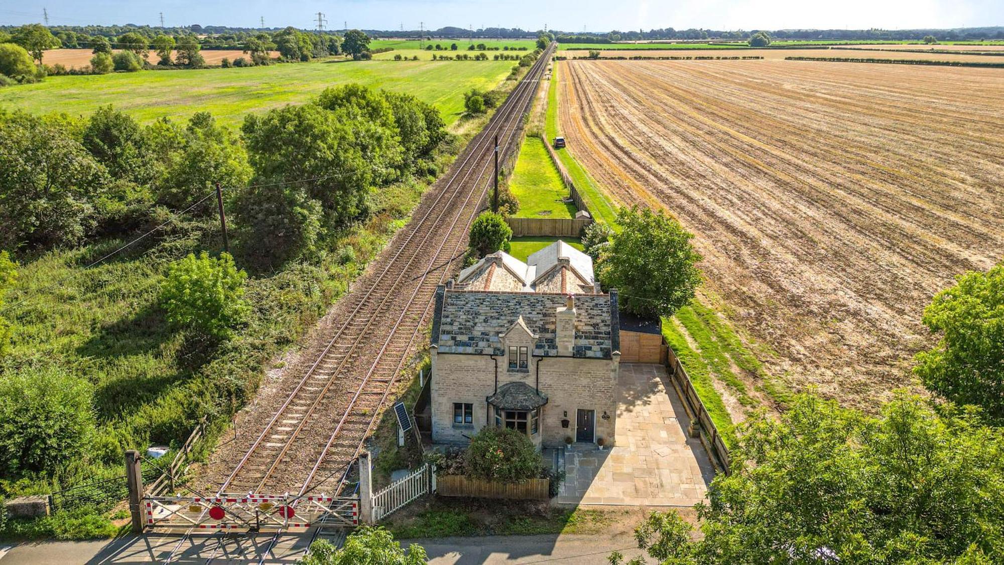 Kylemore Railway Cottage 스탬포드 외부 사진